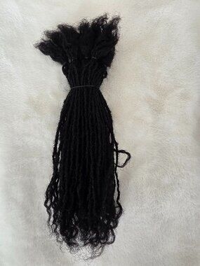 Sisters Locs 100% Real Human Hair Permanent Natural